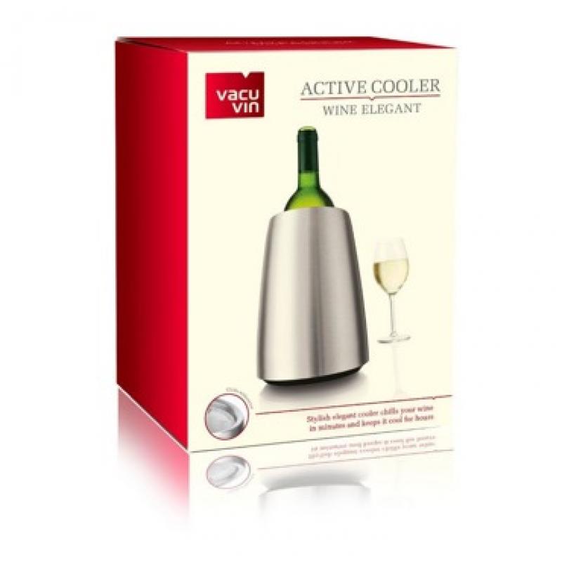 Vacu-Vin - kubełek  do wina Cooler  Stalowy VAC-3649360