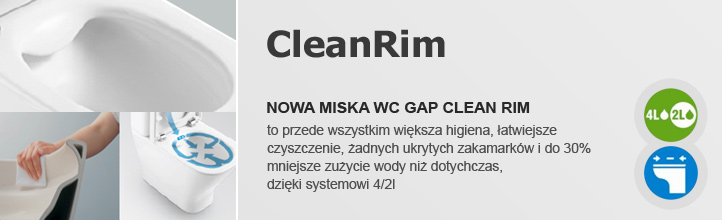 gap clean rim opis