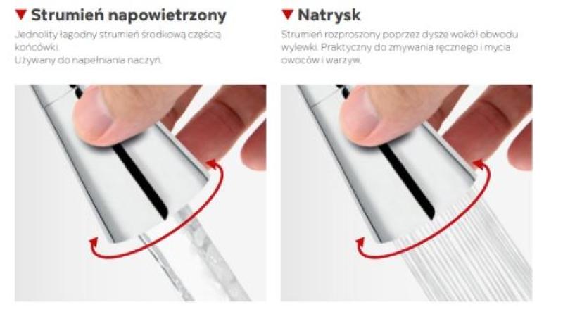 FERRO BATERIA KUCHENNA ZUMBA II BEŻOWA  ,RUCHOMA WYLEWK-BZA42P (3)