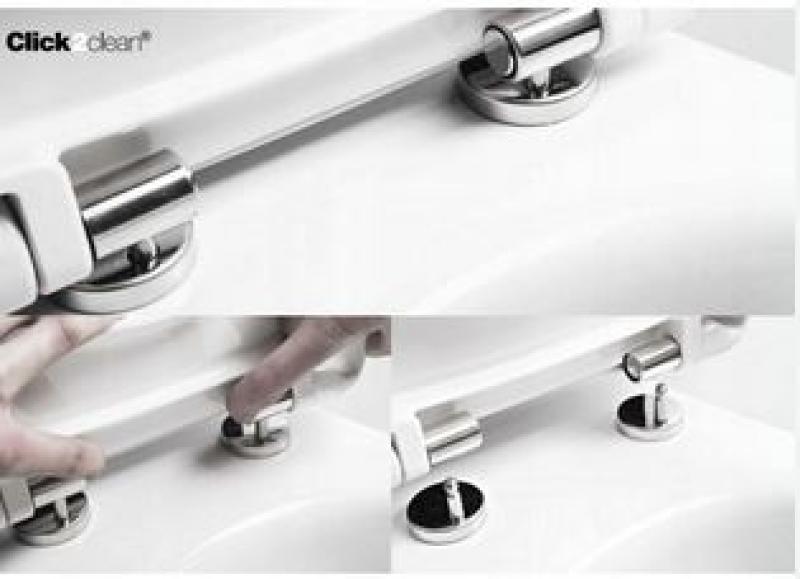 GEBERIT Deska  wolnoopadająca  wypinana Click2clean  Nova Pro  