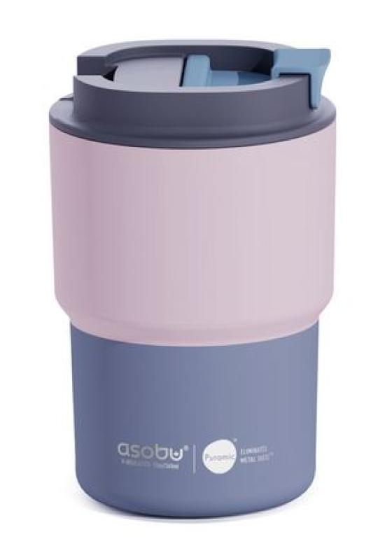  ASOBU KUBEK TERMICZNY BF52 Pastel Pink  0,36 L z ceramiczną powłoką 