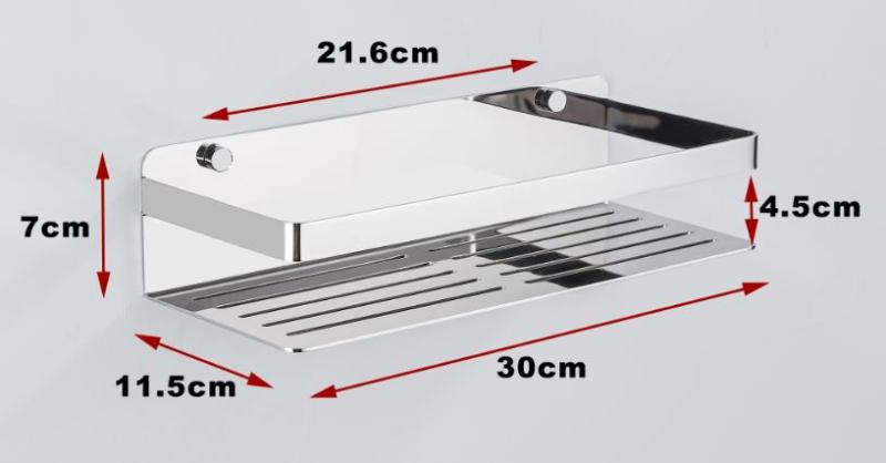 Royal Artisan PÓŁKA POD PRYSZNIC organizer chrom  AS8801000