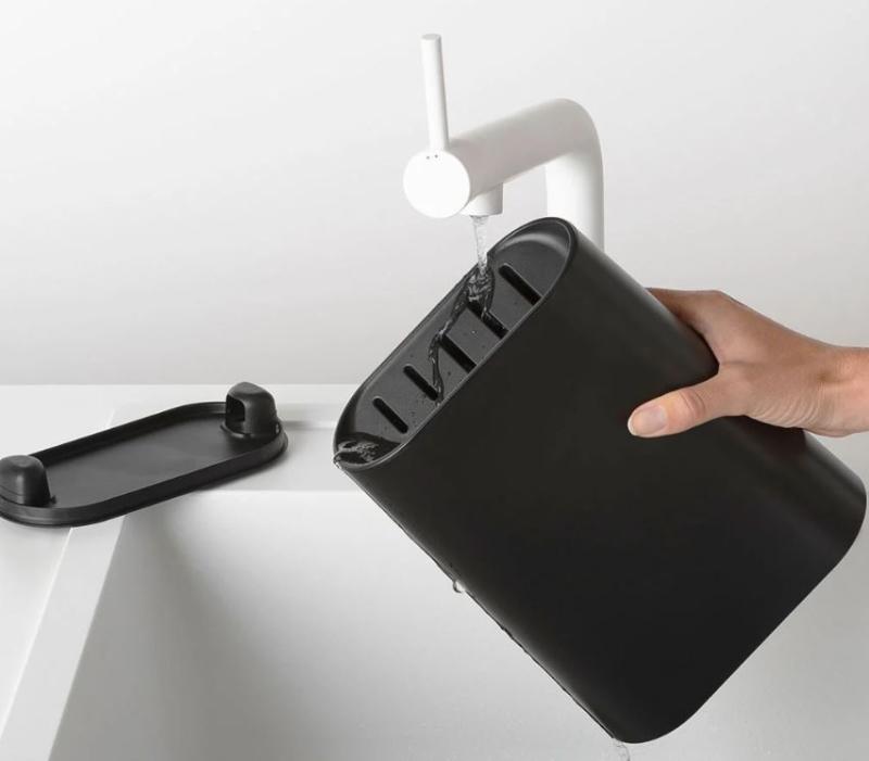 Brabantia Zestaw 5 noży z stojakiem Tasty+ grafit - Brabantia