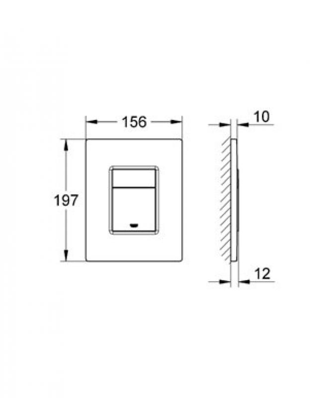  GROHE SKATE COSMOPOLITAN PRZYCISK  ZŁOTO  SZCZOTKOWANE --  Brushed  Cool  SUNRISE 38732GN0 (2)