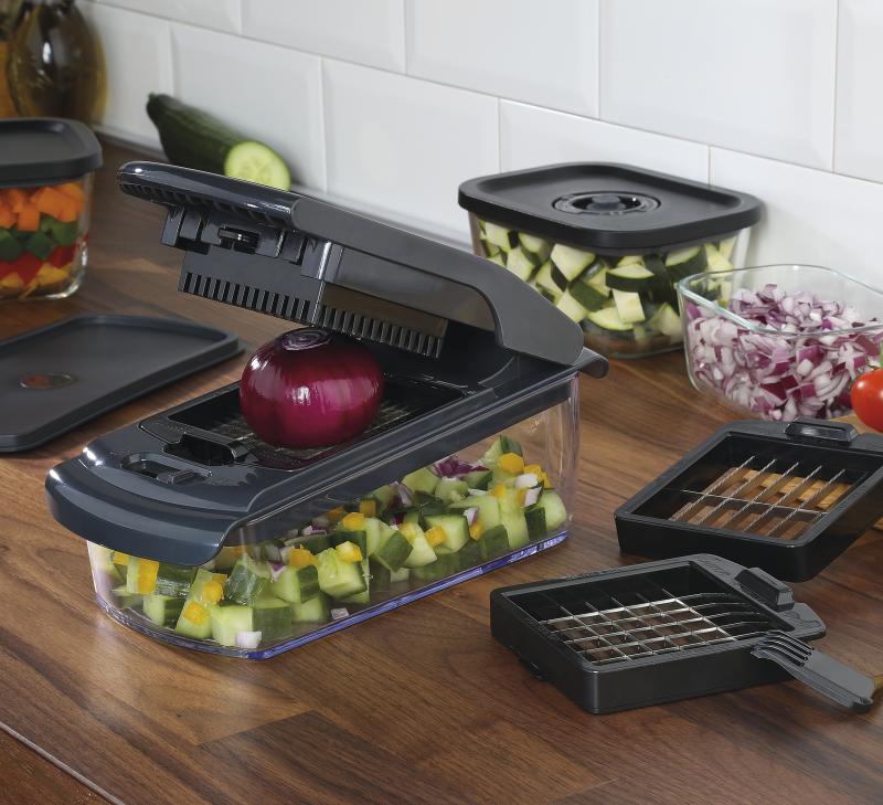 Kuchenprofi Krajalnica-Szatkownica-tarka do warzyw i owoców FIX PLUS (4)