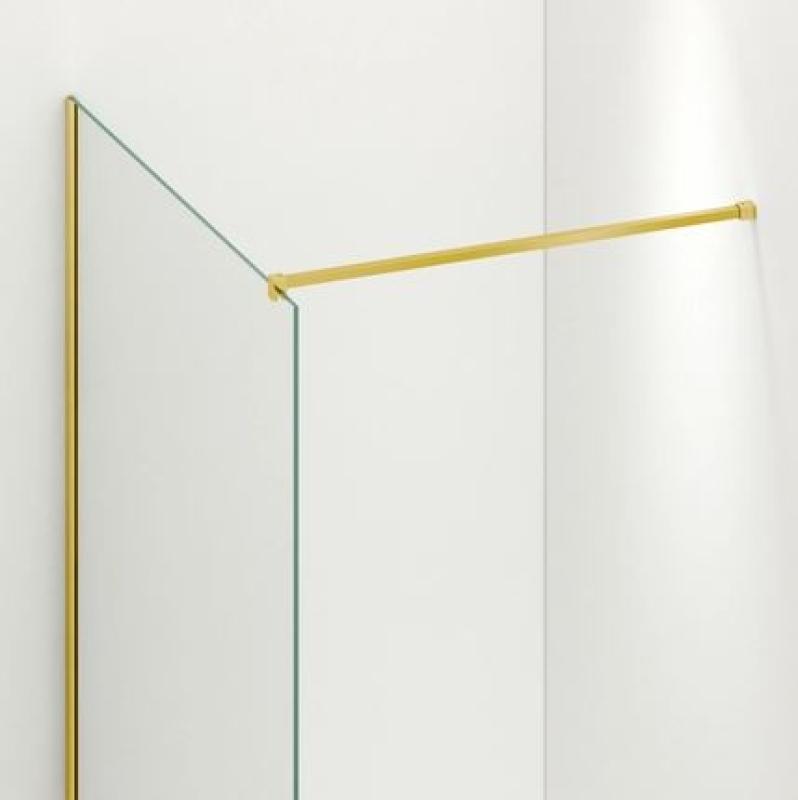  VELDMAN  ŚCIANKA PRYSZNICOWA SZKŁO 8mm  ZŁOTY  POŁYSK 90cm (3)