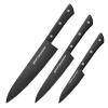  Samura Shadow  zestaw 3 noży  pokryty warstwa zapobiegającą przywieraniu. SH-0220