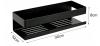mini: Royal Artisan Półka organizer pod prysznic 30 cm do kabiny czarna (1)