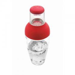 Shaker do drinków czerwony MSC MS90613c