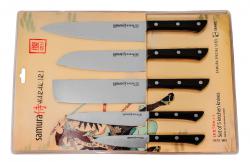 Samura Harakiri zestaw 5 noży kuchennych stopień twardości 59HRC SHR0250B