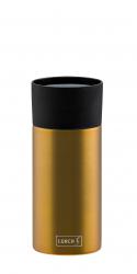 Lurch  kubek termiczny  0,3l CoffeeToGo stalowy złoty jednoręczny