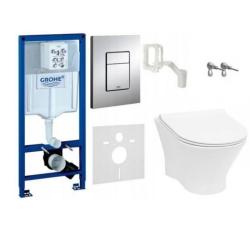 Zestaw Grohe 5w1 + Nexo miska CLEAN RIM A34664L + deska wolnoopadajaca