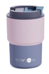  ASOBU KUBEK TERMICZNY BF52 Pastel Pink  0,36 L z ceramiczną powłoką 