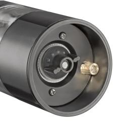  Młynki elektryczne zestaw 23cm do soli i pieprzu Kuchenprofi Boston Grafitowe