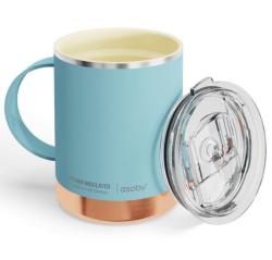 Obrazek dla: ASOBU KUBEK TERMICZNY SM30 BLUE  0,36 L z ceramiczną powłoką 